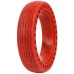Červená bezdušová pneumatika M365